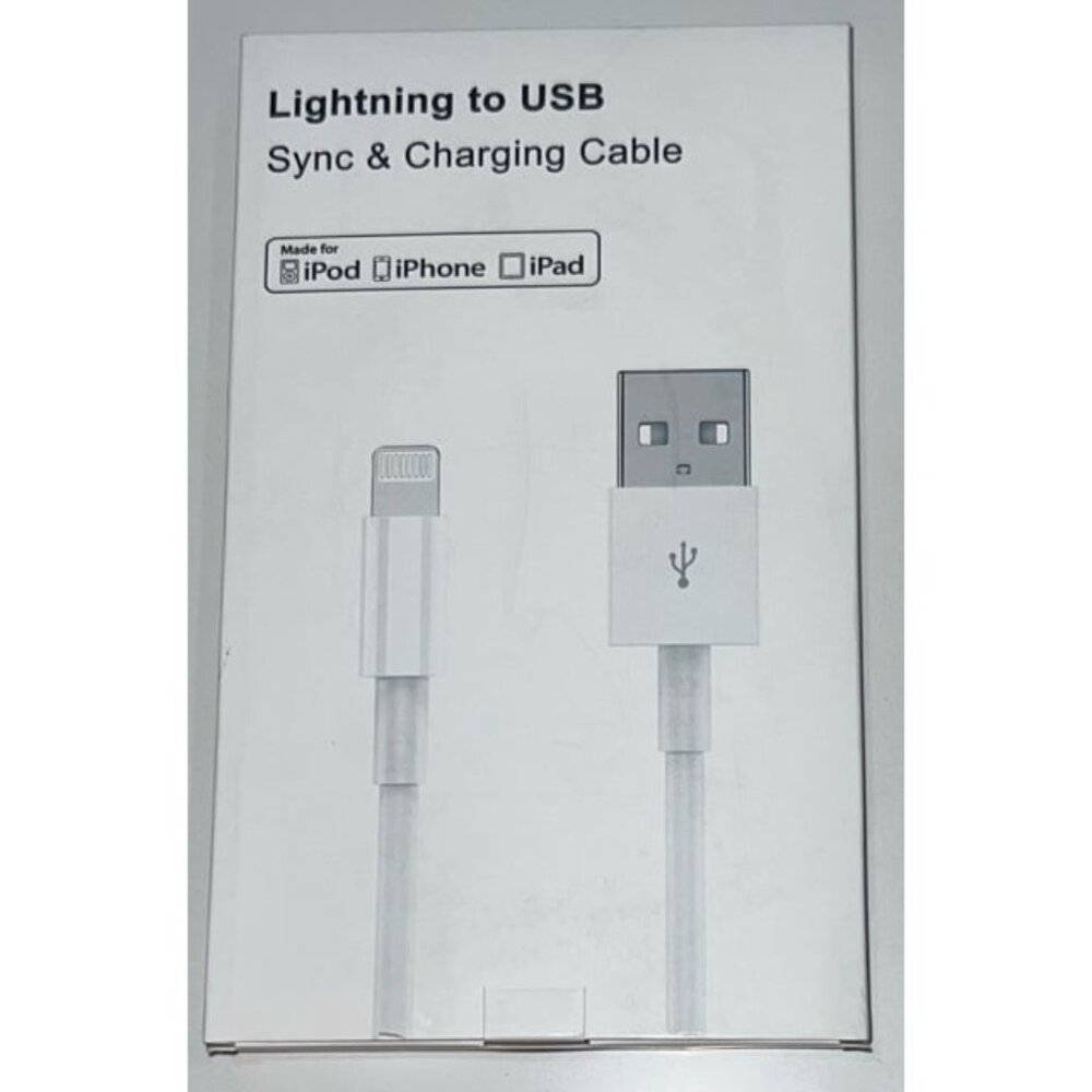 Lightning to USB Sync & Charging Cable - 3 Pack